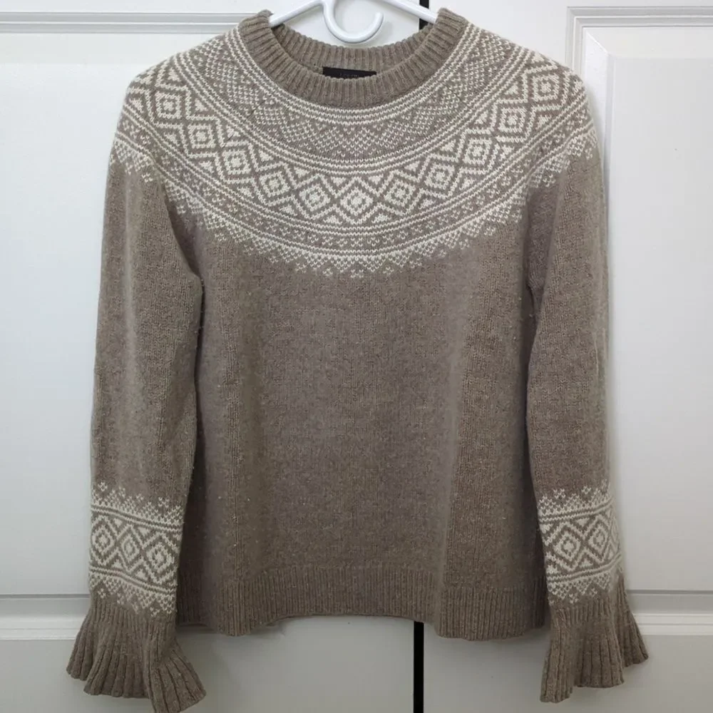 J.Crew Fair Isle sweater